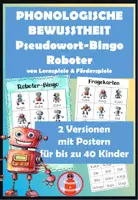 Vorschau - Spiele - Pseudowörter Materialpaket - Deckblatt