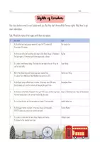 Vorschau - Arbeitsblätter - Vocabulary List London + Exercise + Worksheet Sights of London - Seite 3