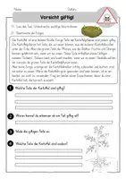 Vorschau - Arbeitsblätter - Die Kartoffel - Die Pflanze / Die Kartoffelpflanze - Seite 3