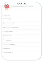 Vorschau - Arbeitsblätter - Forming Questions in English Overview + Exercises - Seite 1