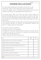 Vorschau - Arbeitsblätter - Arbeitsblatt Gitarre vs Ukulele Kl. 3 - 4 - Seite 1