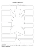 Vorschau - Arbeitsblätter - Vorbereitung auf ein Bewerbungsgespräch - Deckblatt