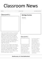 Vorschau - Anderer Materialtyp - Classroom News | Nachrichten aus dem Schulalltag - Seite 1