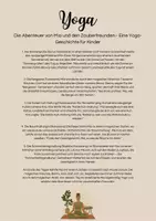 Vorschau - Unterrichtsreihen - Yoga für Kinder - Deckblatt