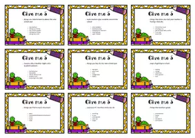Vorschau - Spiele - Give me 5 - Schule, Back to School, School items - Seite 2