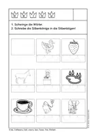 Vorschau - Arbeitsblätter - Silbenkönige - Arbeitsblätter und Bildkarten (Teil 1) - Deckblatt