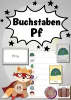 Vorschau - Arbeitsblätter - Buchstaben-Helden: Das pf - Deckblatt