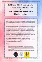 Vorschau - Spiele - #Silvesterknaller23 Faltherz für Wünsche und Vorsätze zum Neuen Jahr - immerwährend - Seite 1