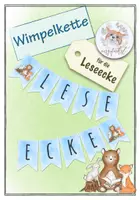 Vorschau - Poster - Wimpelkette für die Leseecke mit Waldtieren - Deckblatt