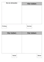Vorschau - Arbeitsblätter - Kalender und Jahreszeiten - Seite 1