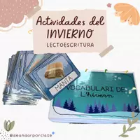 Vista previa - Unidades / Secuencias / Situaciones de Aprendizaje - Actividades de invierno: lengua - Portada