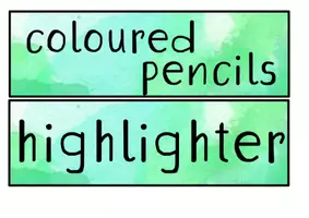 Vorschau - Poster - Tafelkarten watercolor - classroom management (school things) - Seite 3