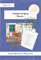 Vorschau - Arbeitsblätter - Lesespaziergang: Die verschwundenen Streichhölzer - Deckblatt