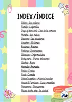 Vista previa - Refuerzo / NEE / Materiales de apoyo - VOCABULARY BOOK (ENGLISH-SPANISH) - página 3
