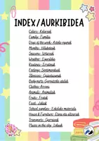 Vista previa - Refuerzo / NEE / Materiales de apoyo - VOCABULARY BOOK (ENGLISH-EUSKERA) - página 3