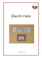 Vorschau - Spiele - Lernspiel zur Mengenerfassung: Gleich-Viele - Deckblatt