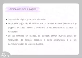 Vista previa - Refuerzo / NEE / Materiales de apoyo - Tarjetas de autoinstrucciones para resolver tareas - página 3