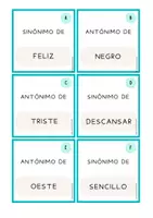Vista previa - Juegos / Gamificación - EL rosco de sinónimos y antónimos - página 3