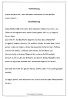 Vorschau - Stationenlernen - Ich habe, wer hat - Brüche und Bruchdarstellung Donuts - Seite 1