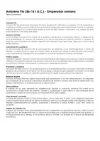 Vista previa - Hojas de trabajo - Antonino Pío (86-161 d.C.) - Emperador romano - Portada