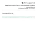 Vorschau - Aufgabenkarten - Klammerkarten & Wissenfragen zum Thema "Kalender & Zeit" Klasse 2 - Seite 1