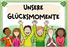 Vorschau - Arbeitsblätter - Glück | Fotokartei & Arbeitsblatt: Glücksmomente - Seite 1