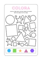 anteprima - Esercizi - Schede didattiche forme geometriche - Pagina 3