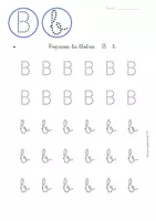 Vista previa - Hojas de trabajo - Quadern lectoescriptura b,d,r,t - página 3