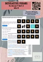 Vorschau - Interaktives Material - Interactive Vocabs GoAhead 7 Unit 2 Mix B - Deckblatt