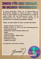 Vorschau - Arbeitsblätter - Lerntheke Mathematik Klasse 1 Fit im Zahlenraum 20 - Frühling - Seite 2