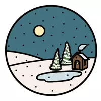 Vorschau - Mal- und Bastelvorlagen - Kostenlose Cliparts - Winter - Ausmalbild / Malvorlage - Seite 2