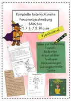Vorschau - Stundenentwürfe - #jamikonkert: Materialpaket Texte verfassen für 1. und 2. Klasse - Seite 1