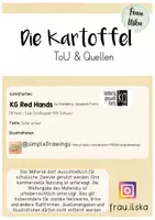 Vorschau - Arbeitsblätter - Die Kartoffel: Kompetenzraster / Lernziele - Seite 3