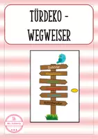 Vorschau - Mal- und Bastelvorlagen - Materialpaket Klassenzimmerdeko/Klassenzimmergestaltung - Deckblatt