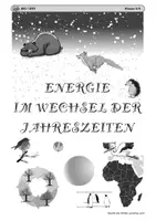 Vorschau - Mal- und Bastelvorlagen - Cover zum Thema Energie im Wechsel der Jahreszeiten - Deckblatt