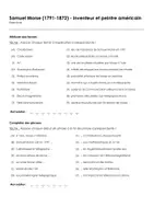 Aperçu - Feuilles d'exercices - Samuel Morse (1791-1872) - inventeur et peintre américain - Page 2