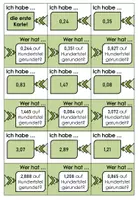 Vorschau - Spiele - Dezimalzahlen auf Hundertstel runden - Ich habe... Wer hat...? - Seite 2