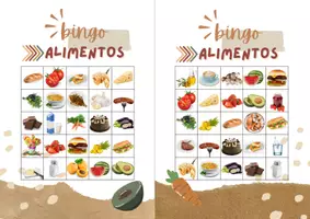Aperçu - Jeux - Bingo "alimentos" y comida en Español - Espagnol - Page 3