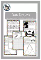 Vorschau - Arbeitsblätter - Alles mit Formen - das Dreieck, fächerübergreifende Arbeitsblätter für zwischendurch - Deckblatt