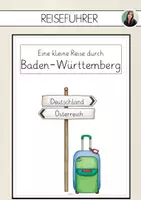 Vorschau - Stundenentwürfe - Reiseführer Baden-Württemberg - Deckblatt