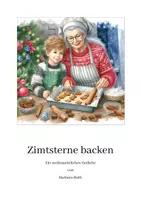 Vorschau - Text - Zimtsterne backen - Weihnachtsgedicht + Suchsel - Deckblatt