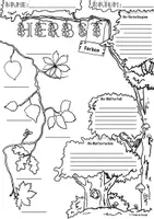Vorschau - Arbeitsblätter - Farbenlehre - Herbstfarben (Sketchnotes) - Seite 2
