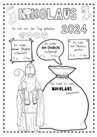 Vorschau - Arbeitsblätter - Portfolio: Nikolaus Schreibanlass - Seite 2