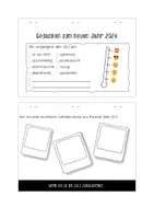 Vorschau - Arbeitsblätter - Flipbook Neujahr 2024 (Printdatei) - Vertretungsstunde - Seite 2