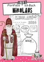 Vorschau - Arbeitsblätter - Portfolio: Nikolaus Schreibanlass - Deckblatt