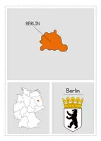 Vorschau - Arbeitsblätter - Deutschland Bundesländer & Hauptstädte Bildkarten 🇩🇪 🌍 Tafelmaterial & Arbeitsblatt - Seite 3