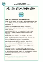 Vorschau - Unterrichtsreihen - Minuten-Lesetest - Der Storch und der Frosch (230 Wörter) - Seite 1