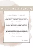 Vorschau - Anderer Materialtyp - Winterferien - Akrostichon Jahresrückblick - Seite 1