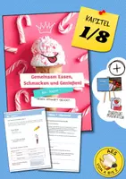 Vorschau - Arbeitsblätter - Kennenlernen, Einführung, Informationen für Schüler, Notentransparenz, Elternbrief Küchenpraxis - Deckblatt