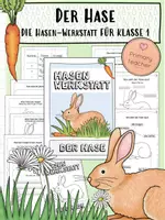 Vorschau - Unterrichtsreihen - BUNDLE: Lernwerkstatt Waldtiere - Der Igel, der Fuchs, das Eichhörnchen & der Hase - Seite 1